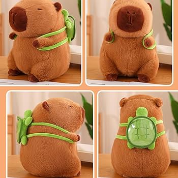 Miniatura 2 de Peluche Capybara pequeño